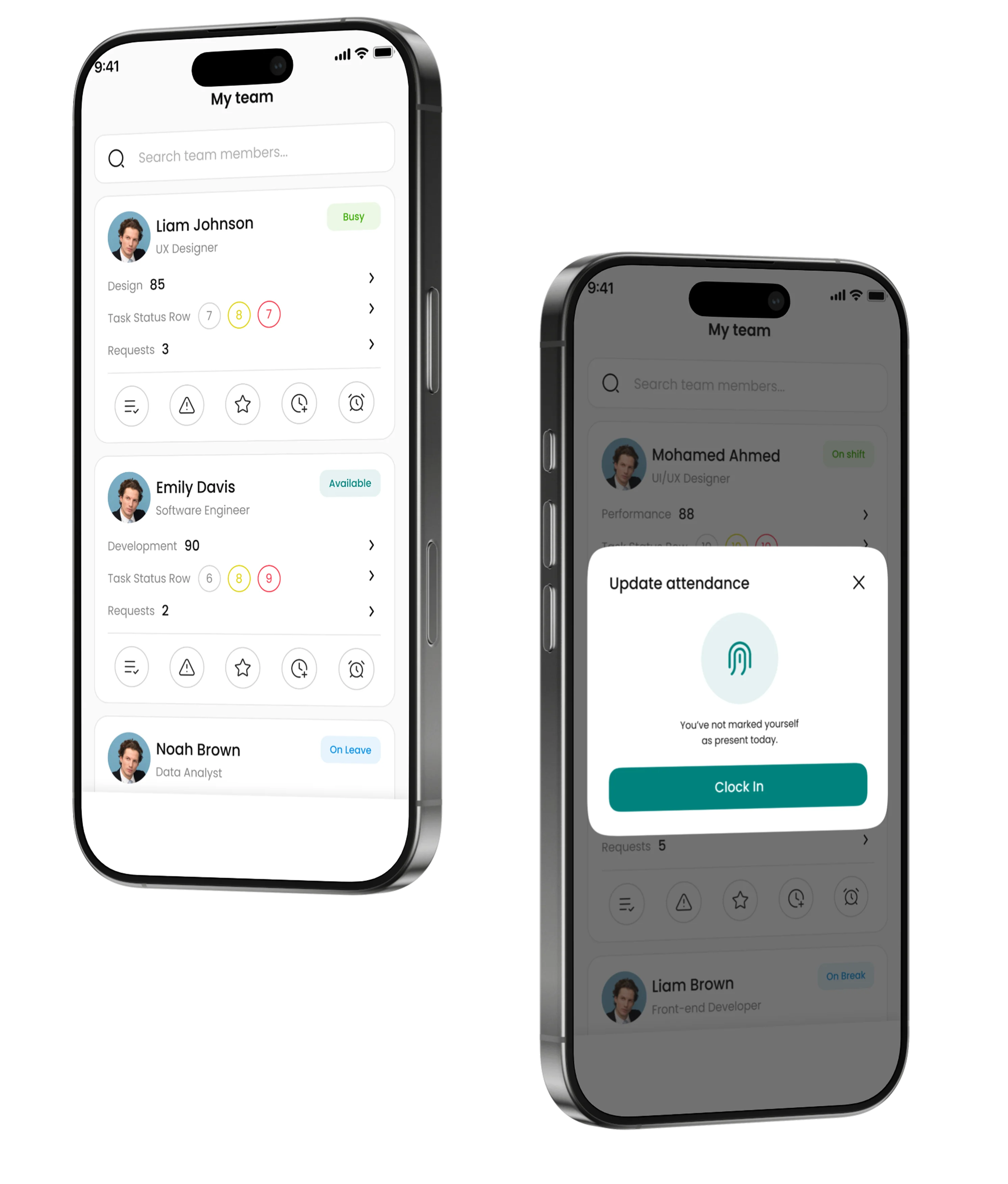 When the floor needs help, managers can step in.